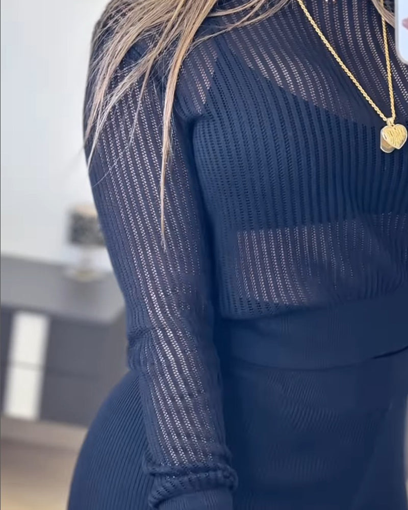 CHRISTMAS™ Top and Casual Wide Leg Pants Set