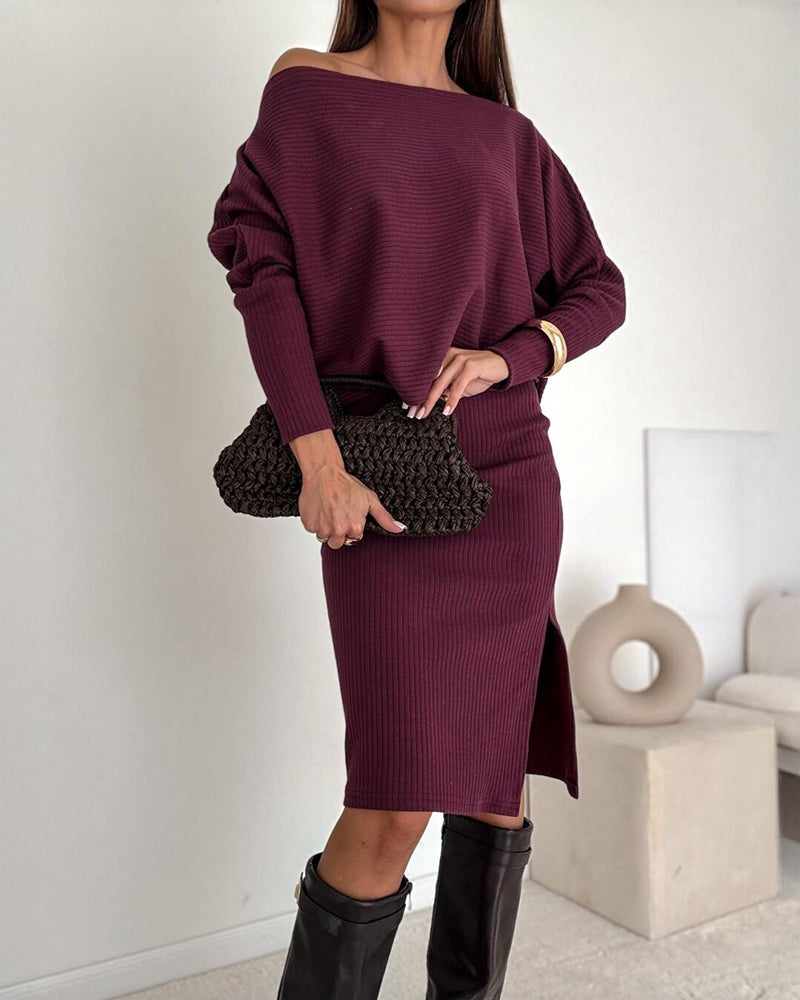 CHRISTMAS™ 2 Pieces Outfit Ribbed Set