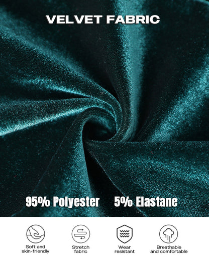 CHRISTMAS™ Jumpsuit Velvet Zipper