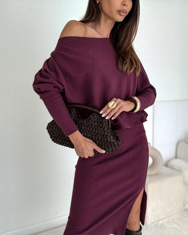 CHRISTMAS™ 2 Pieces Outfit Ribbed Set