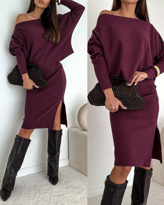CHRISTMAS™ 2 Pieces Outfit Ribbed Set
