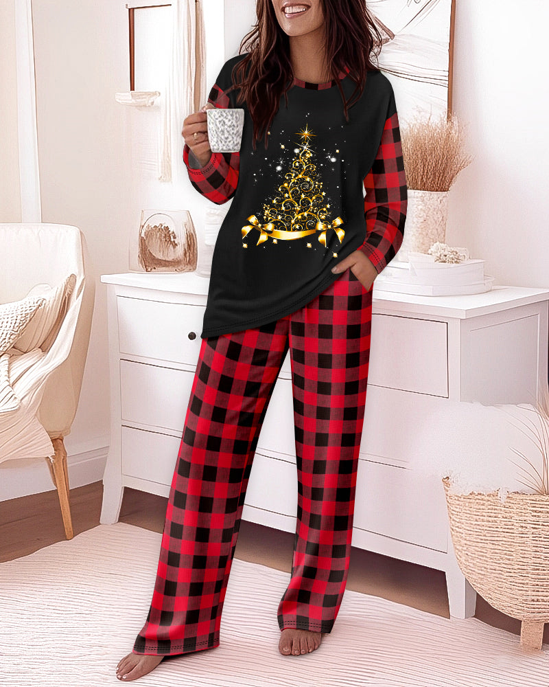 CHRISTMAS™ PJ's 2 Pieces Outfit Christmas Tree