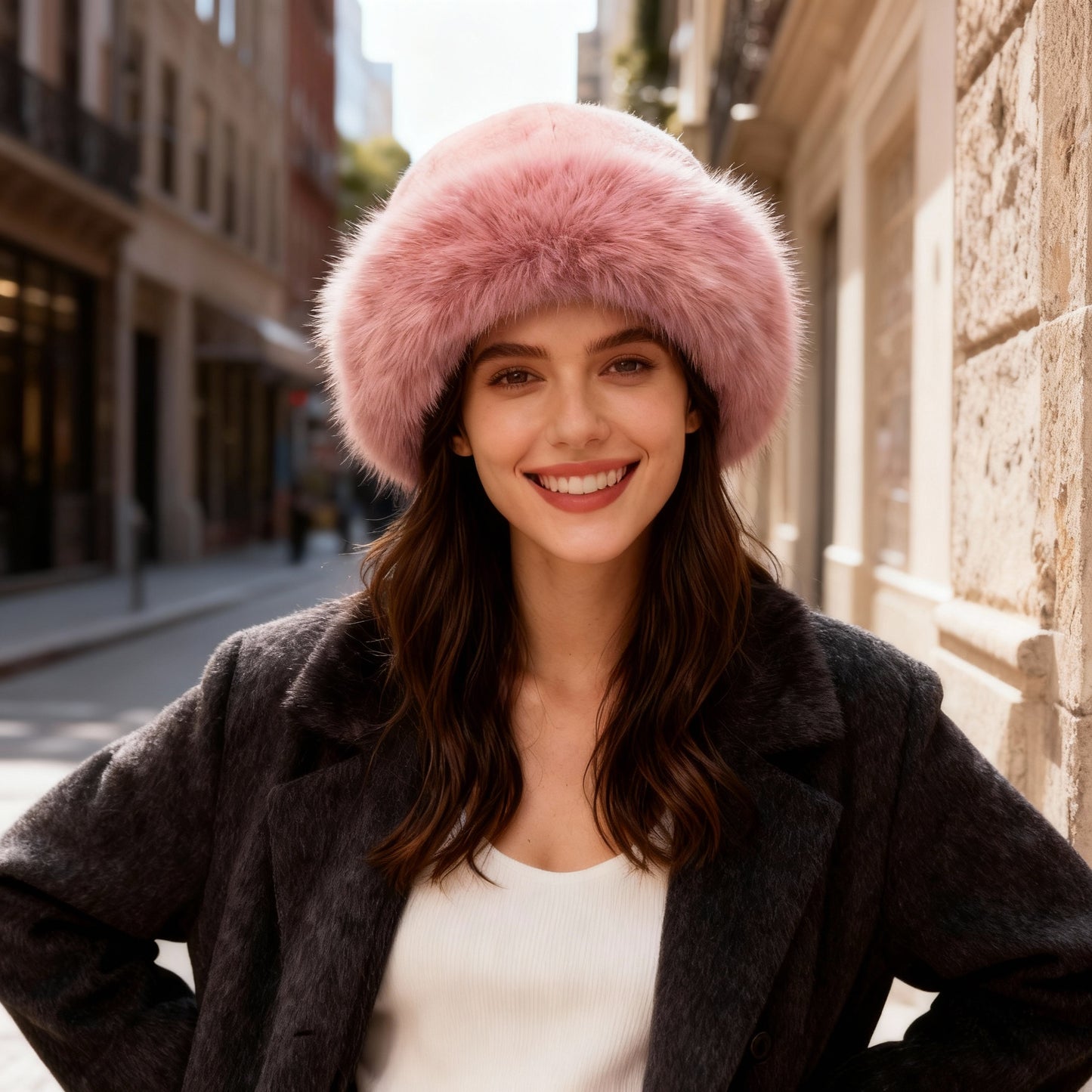 MAELIE™ Beanie | Chic foxy winter warmth