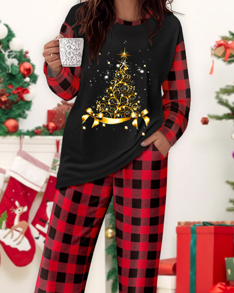 CHRISTMAS™ PJ's 2 Pieces Outfit Christmas Tree