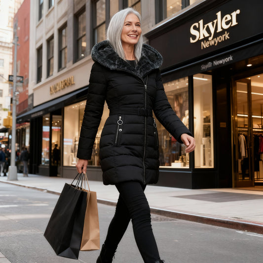 SELENE™ Coat | Luxe slim-fit winter comfort